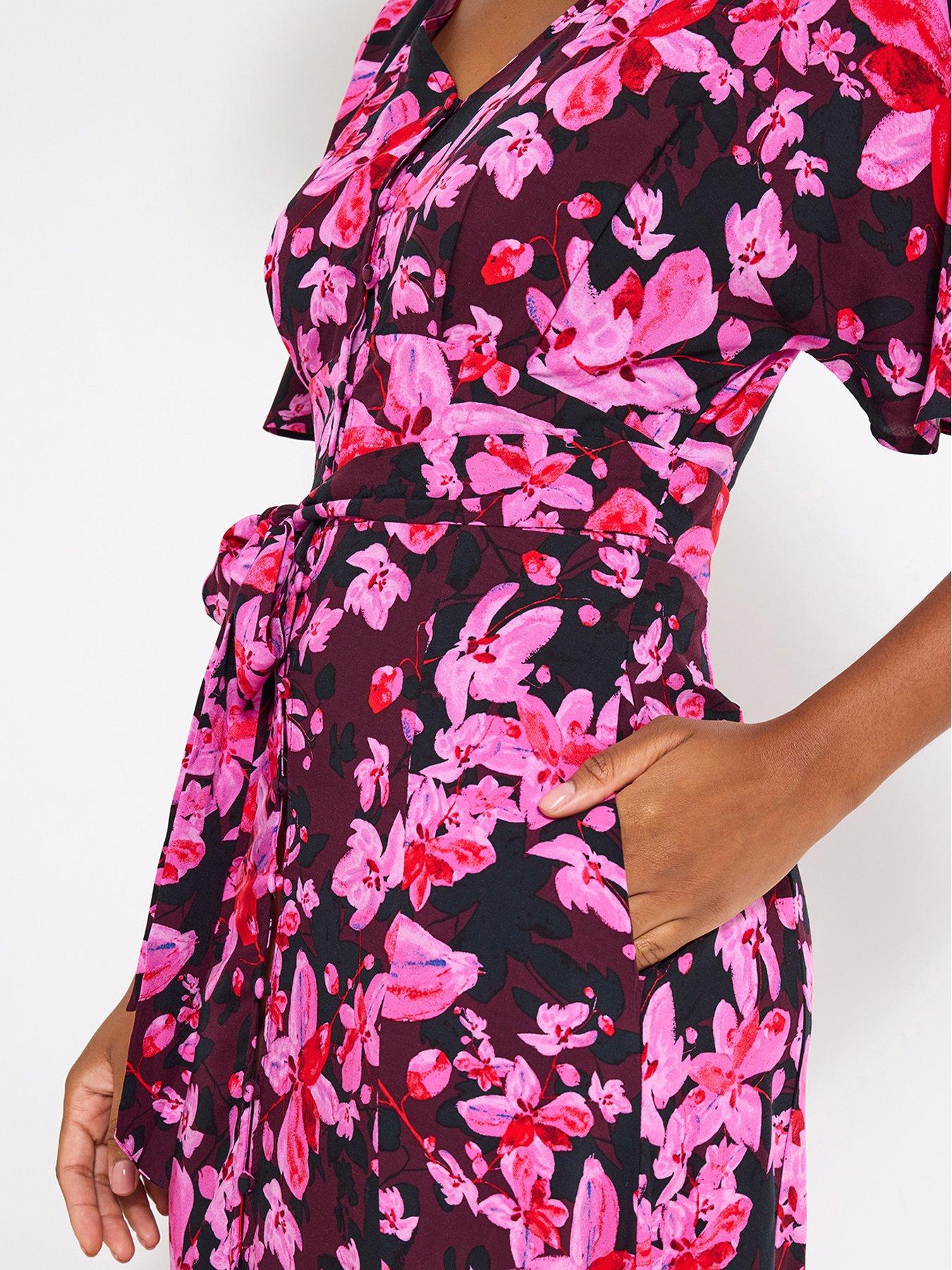 Image 4 of 6 of Joe Browns Brigette Floral Maxi Dress - Pink