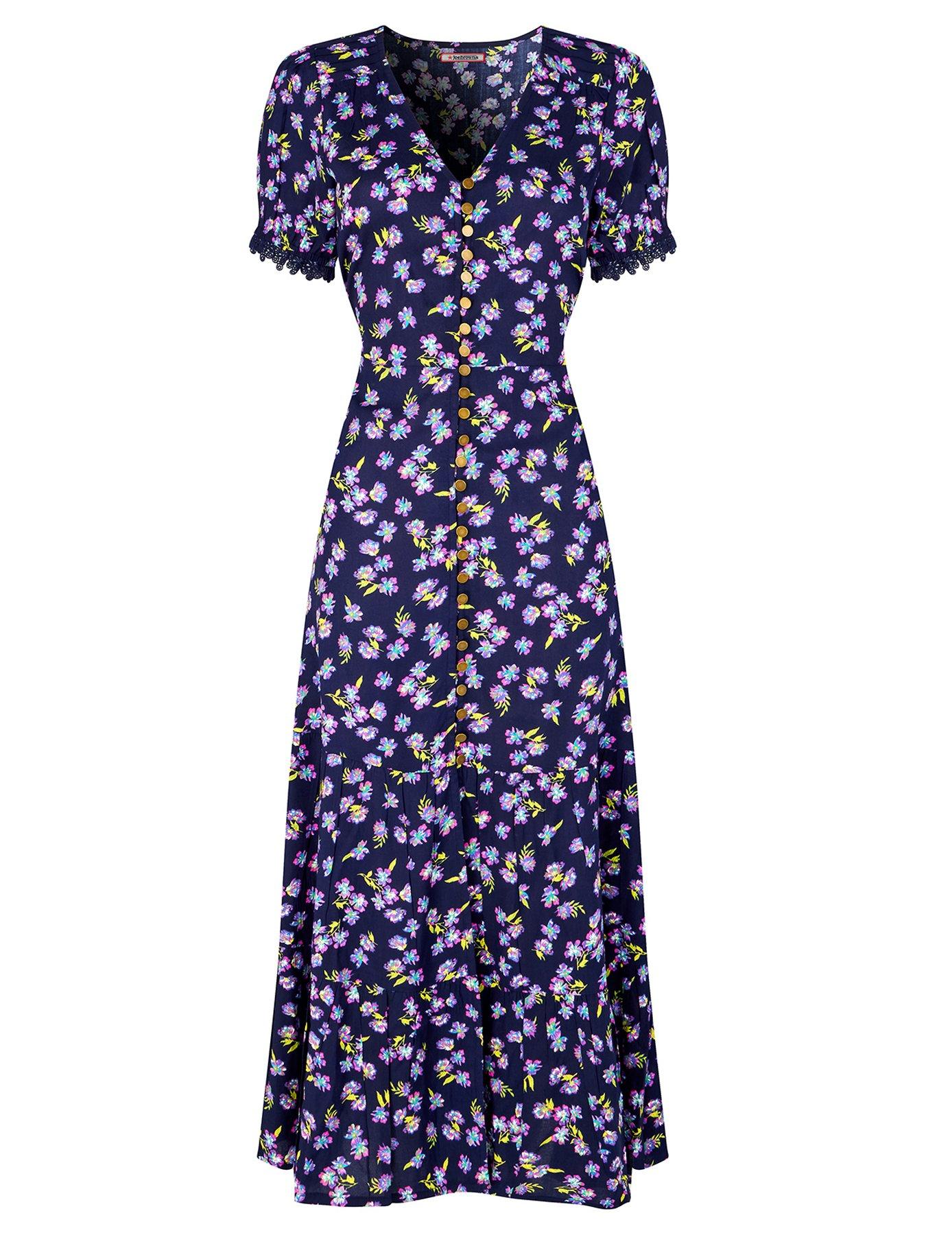 Image 5 of 5 of Joe Browns Ditsy Dreamer Maxi Dress - Navy