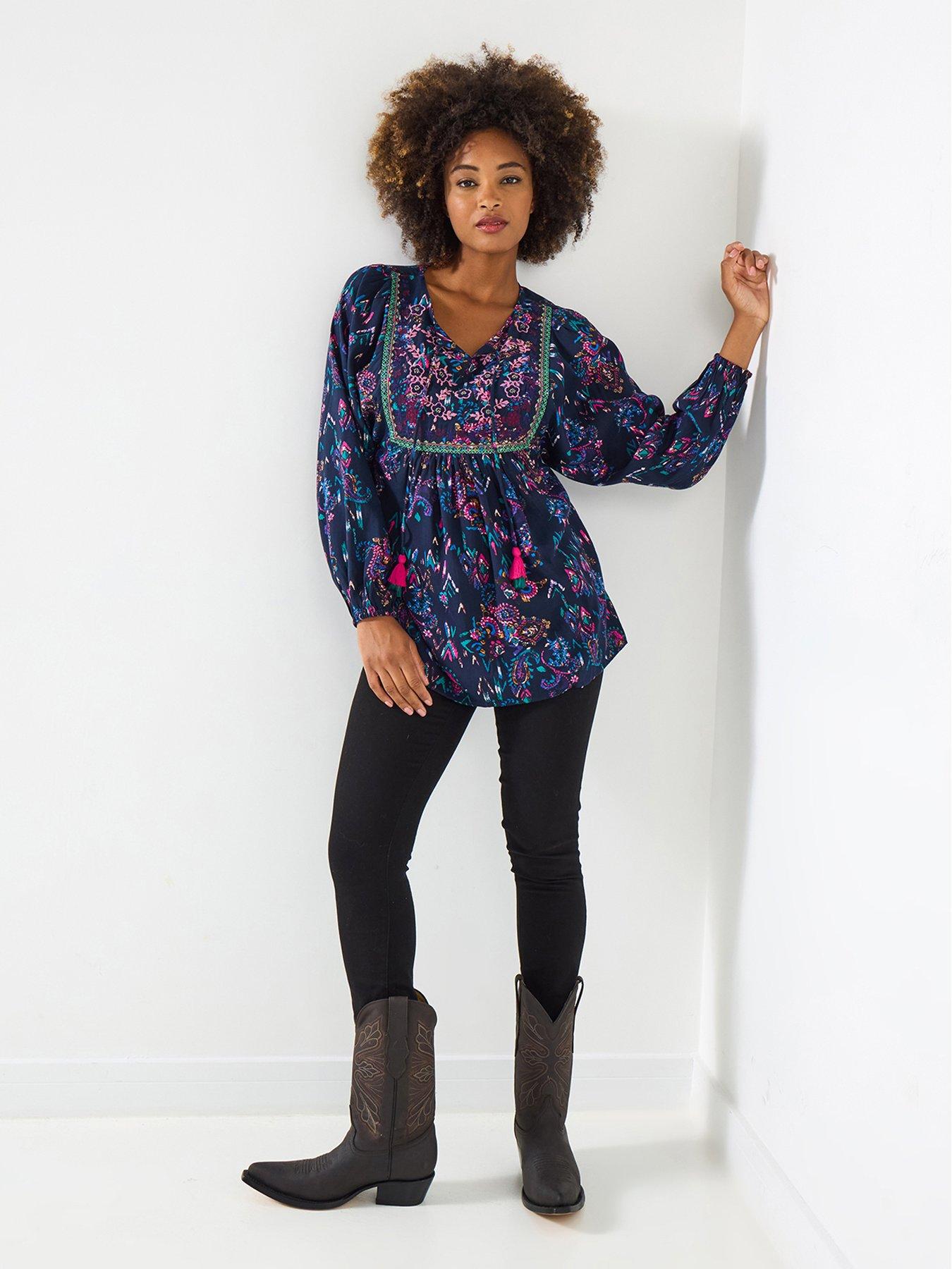 Image 3 of 5 of Joe Browns Beautiful Boho Top - Purple