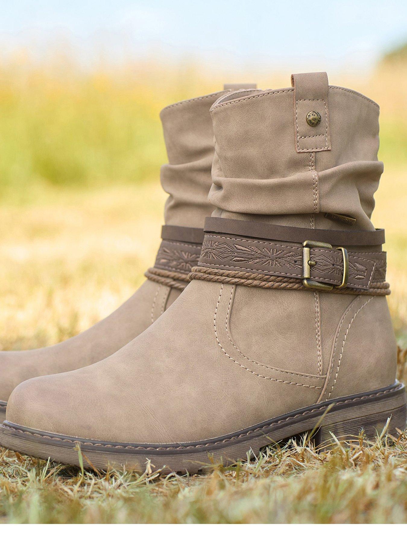 Image 2 of 6 of Joe Browns Dixie Boho Ankle Boots - Natural