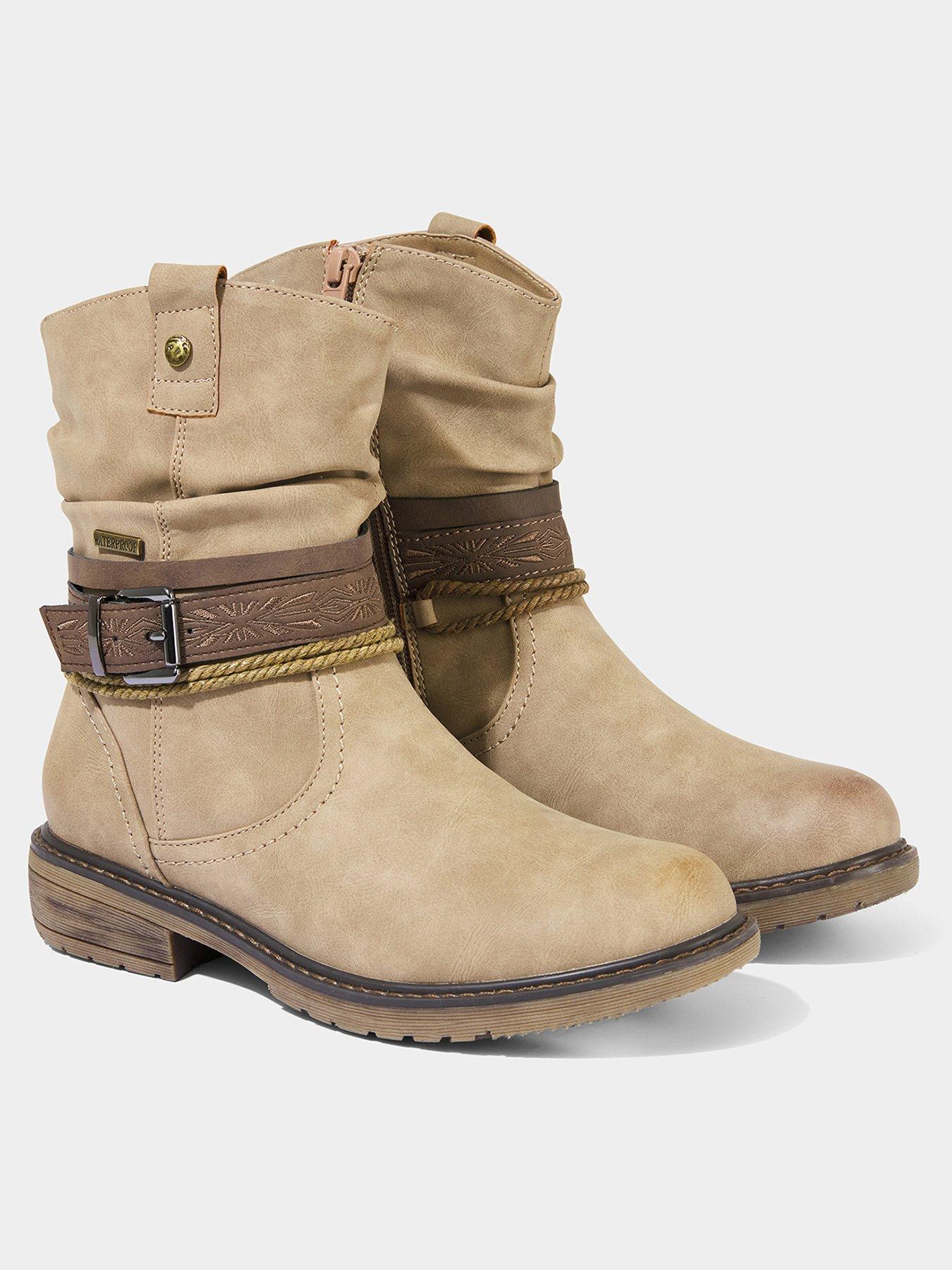 Image 3 of 6 of Joe Browns Dixie Boho Ankle Boots - Natural