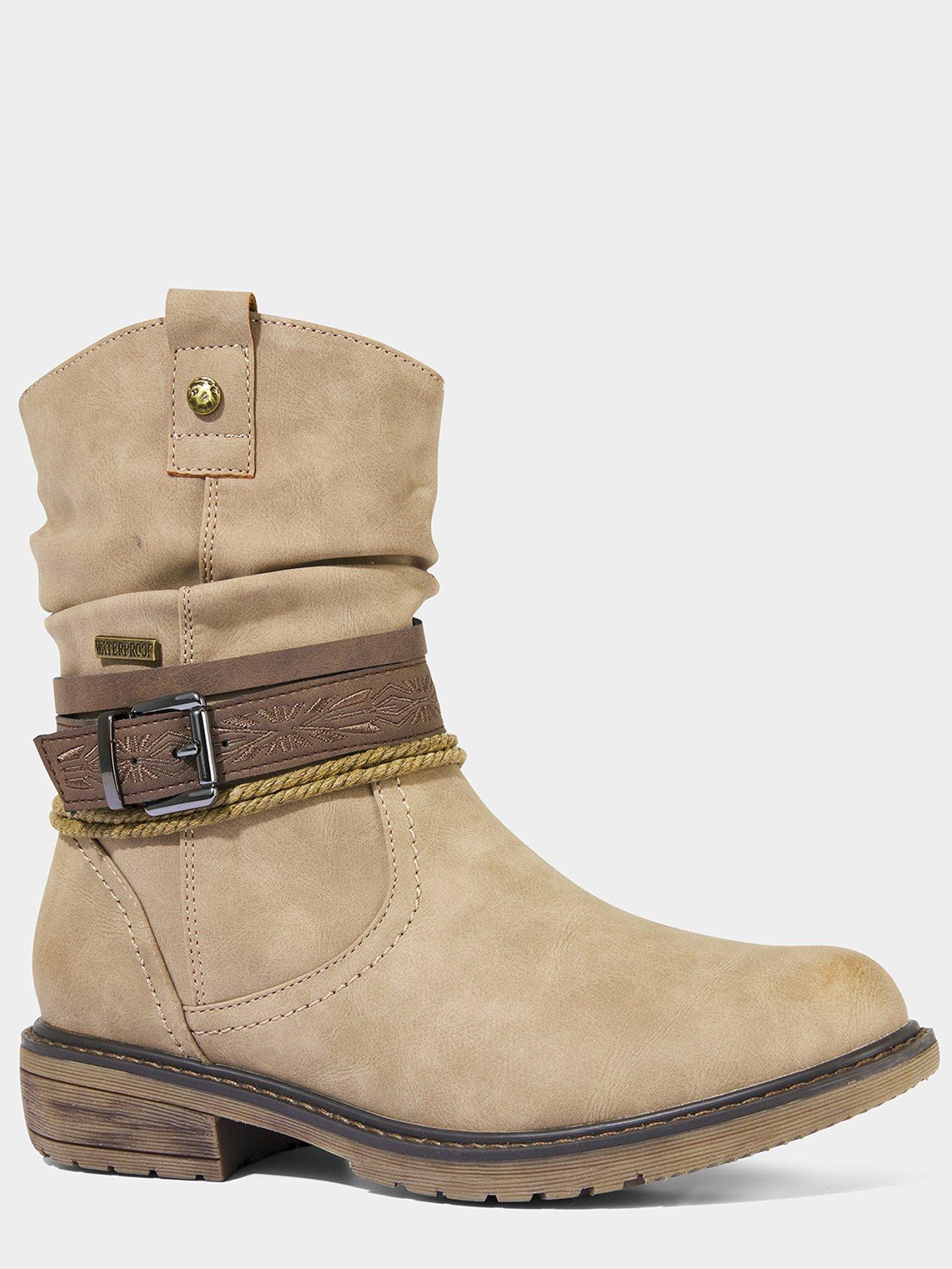 Image 4 of 6 of Joe Browns Dixie Boho Ankle Boots - Natural