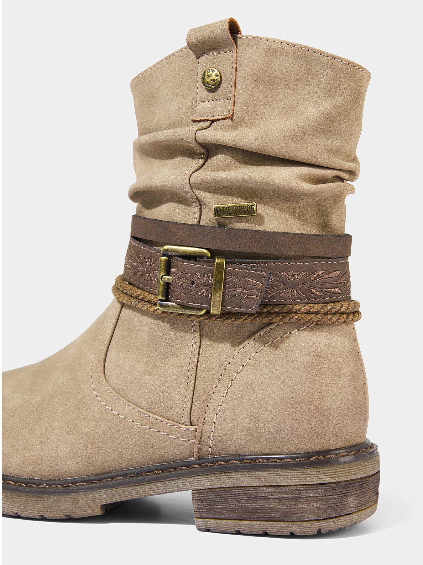 Image 5 of 6 of Joe Browns Dixie Boho Ankle Boots - Natural