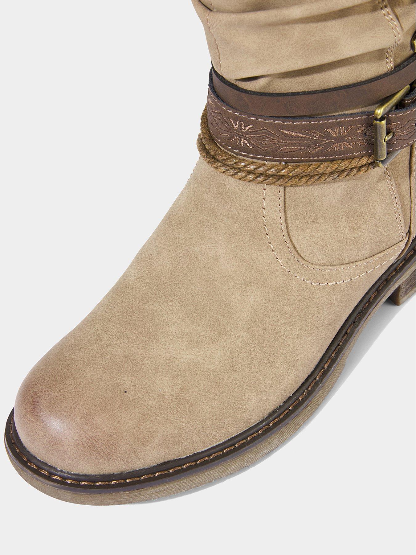 Image 6 of 6 of Joe Browns Dixie Boho Ankle Boots - Natural