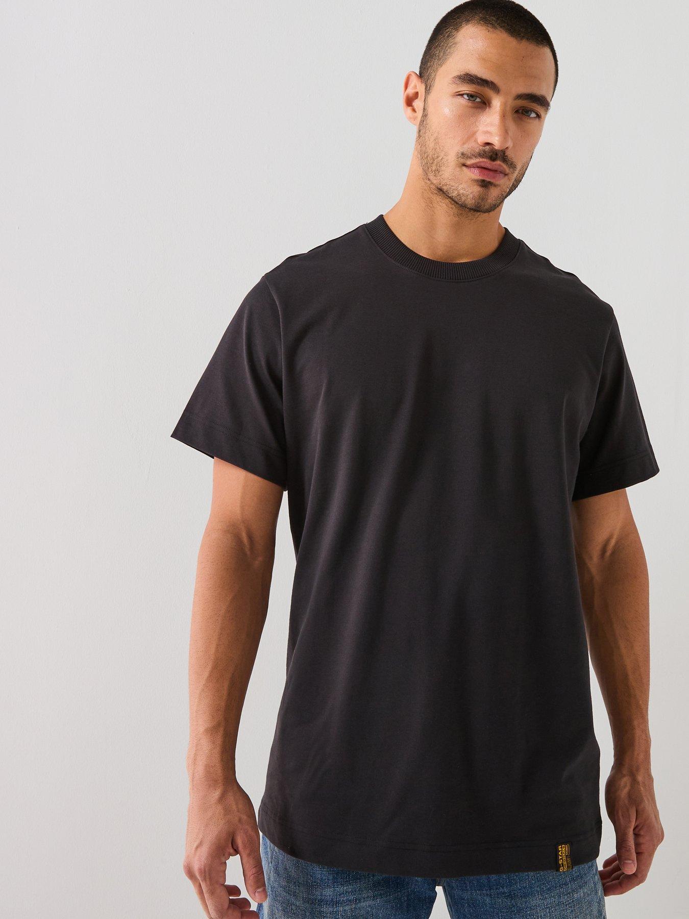 Image 1 of 4 of G-Star RAW Essential Loose Plain T-Shirt - Black