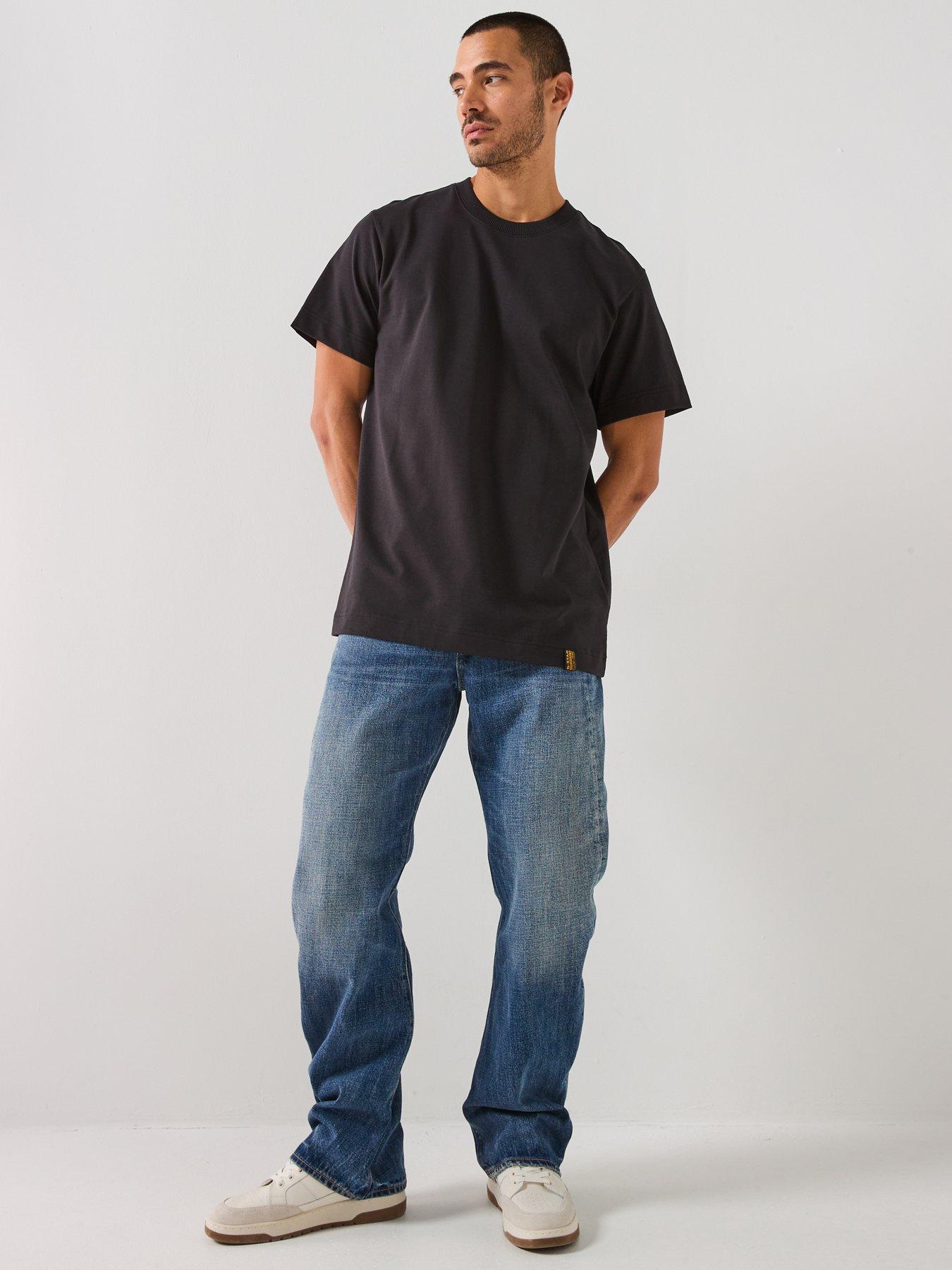 Image 3 of 4 of G-Star RAW Essential Loose Plain T-Shirt - Black
