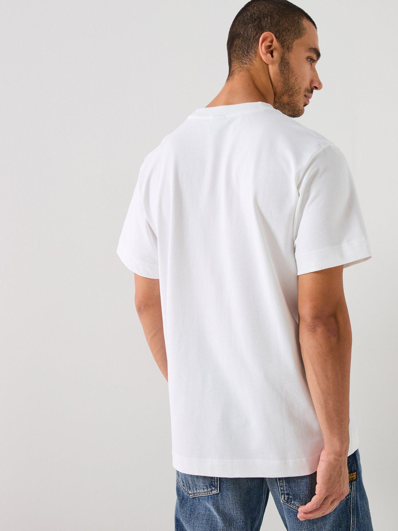 image of g-star-raw-essential-loose-plain-t-shirt-white