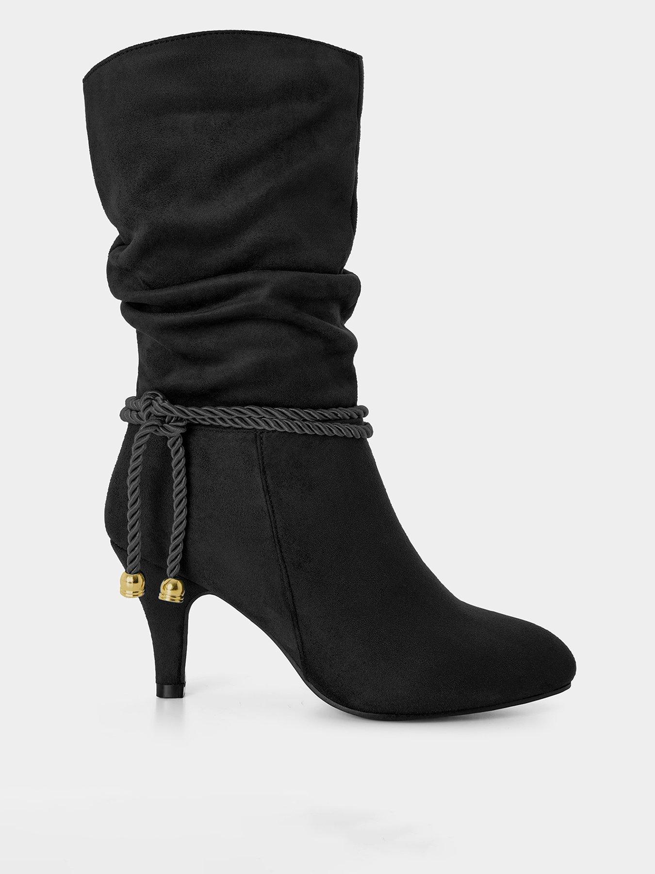 Image 1 of 5 of Joe Browns Looking Good Slouchy Boots  - Black