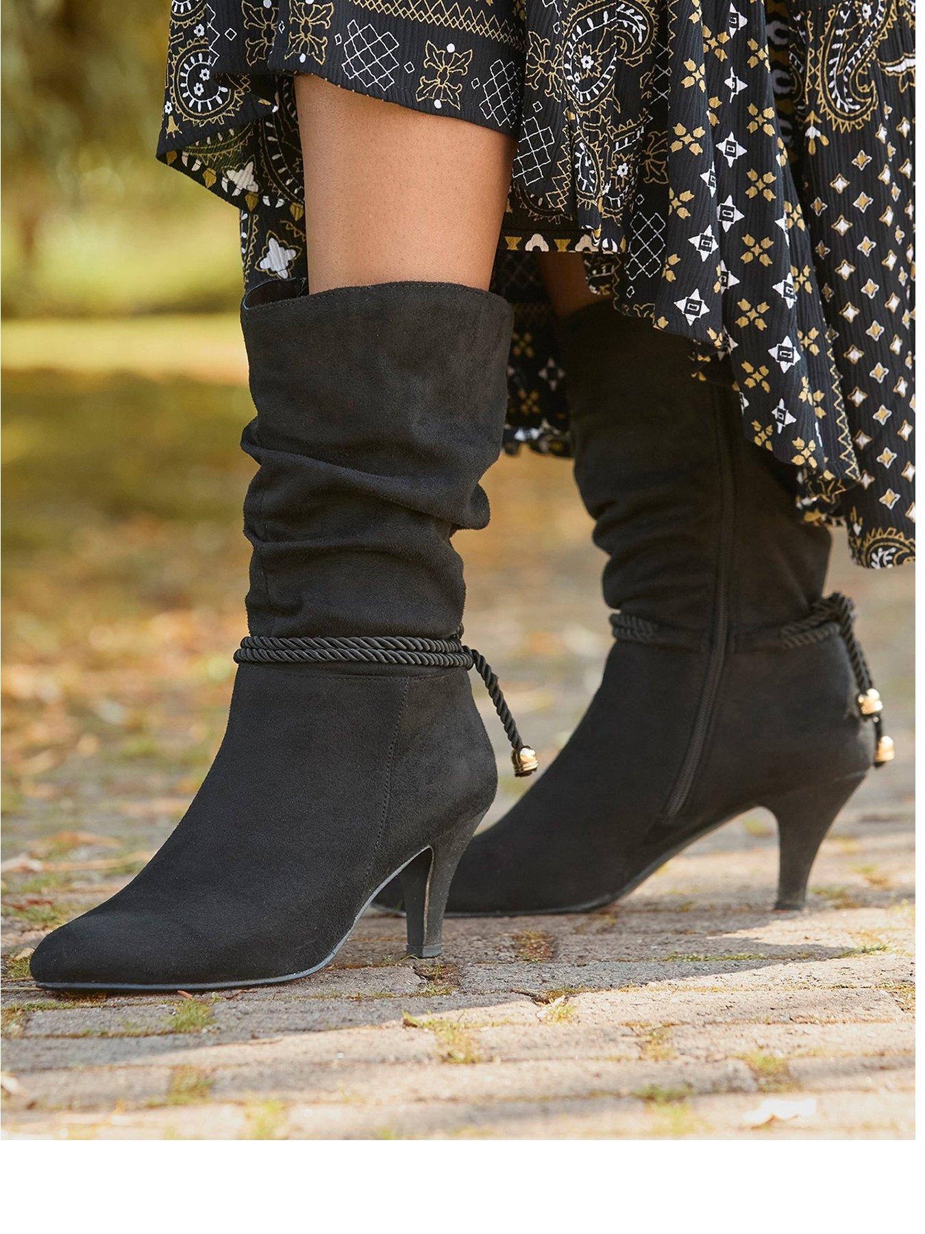 Image 2 of 5 of Joe Browns Looking Good Slouchy Boots  - Black