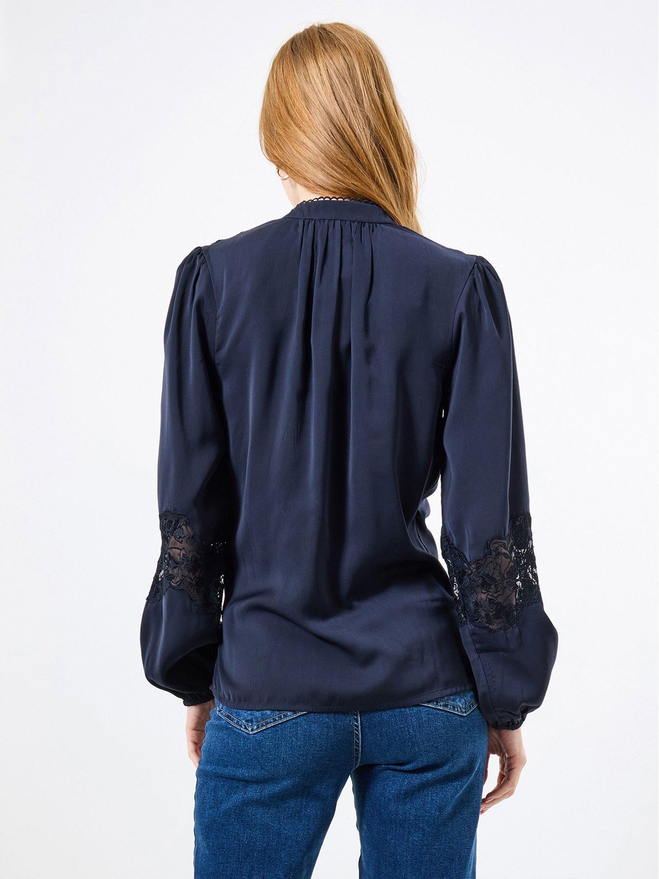 Image 2 of 5 of Joe Browns Suzanna Satin Blouse  - Navy