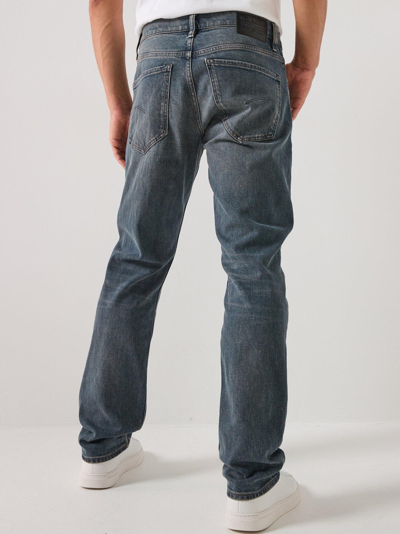 stillFront image of g-star-raw-mosa-straight-fit-jeans-dark-blue