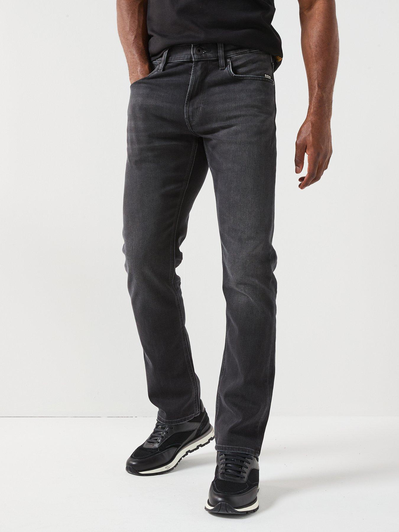 G-Star RAW Mosa Straight Fit Jeans - Black