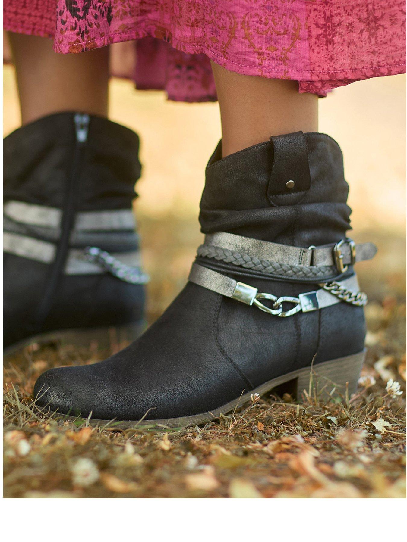 Image 2 of 6 of Joe Browns Lakeside Embellished Boots - Black
