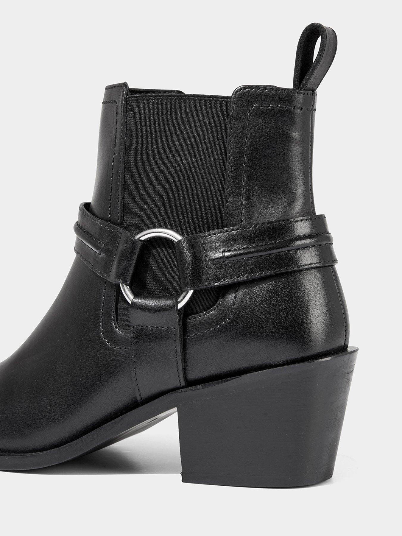 Image 6 of 6 of Joe Browns Smart Ride Leather Ankle Boots - Black