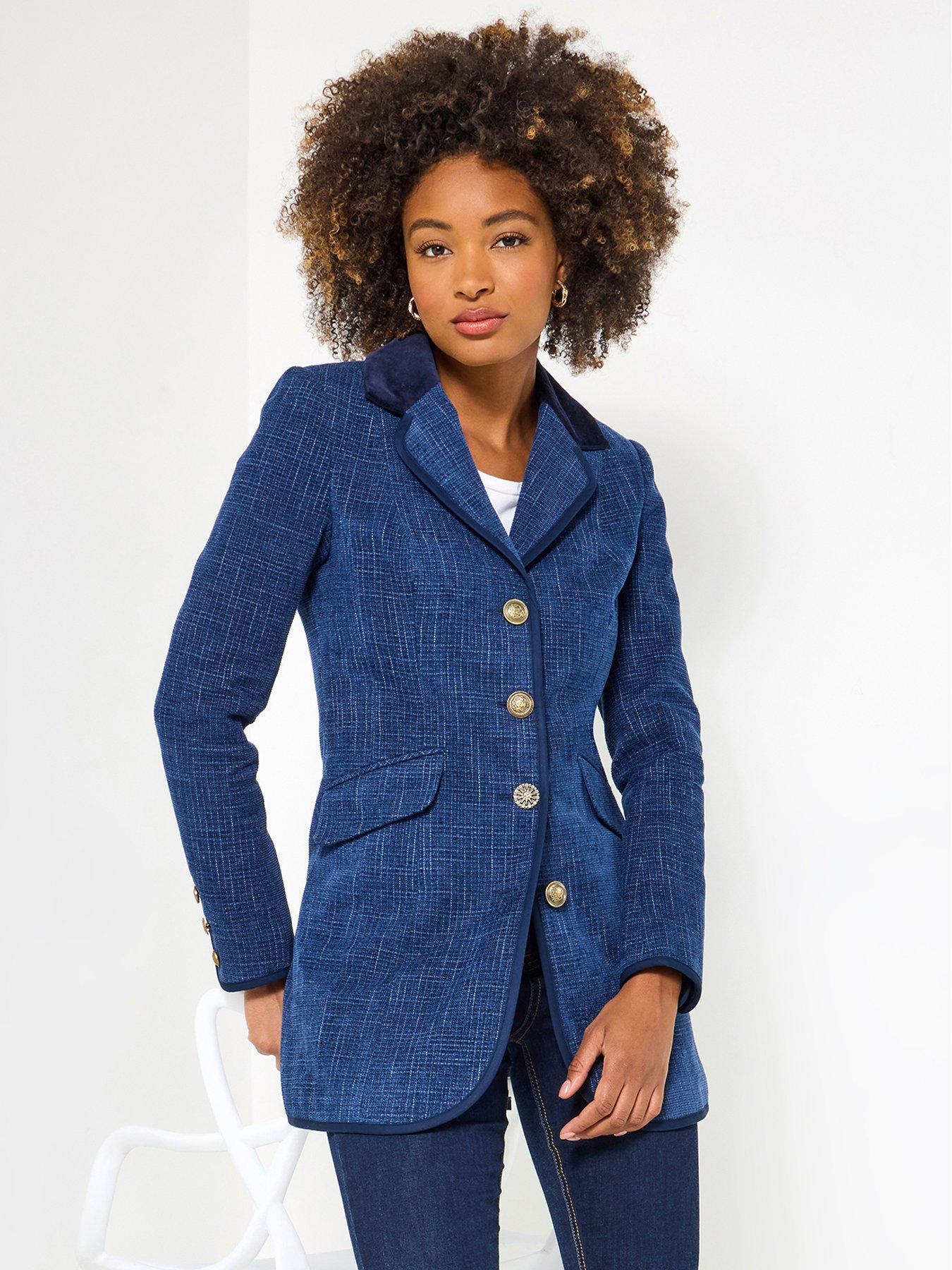 Image 2 of 5 of Joe Browns Joe's New Longline Jacket - Navy