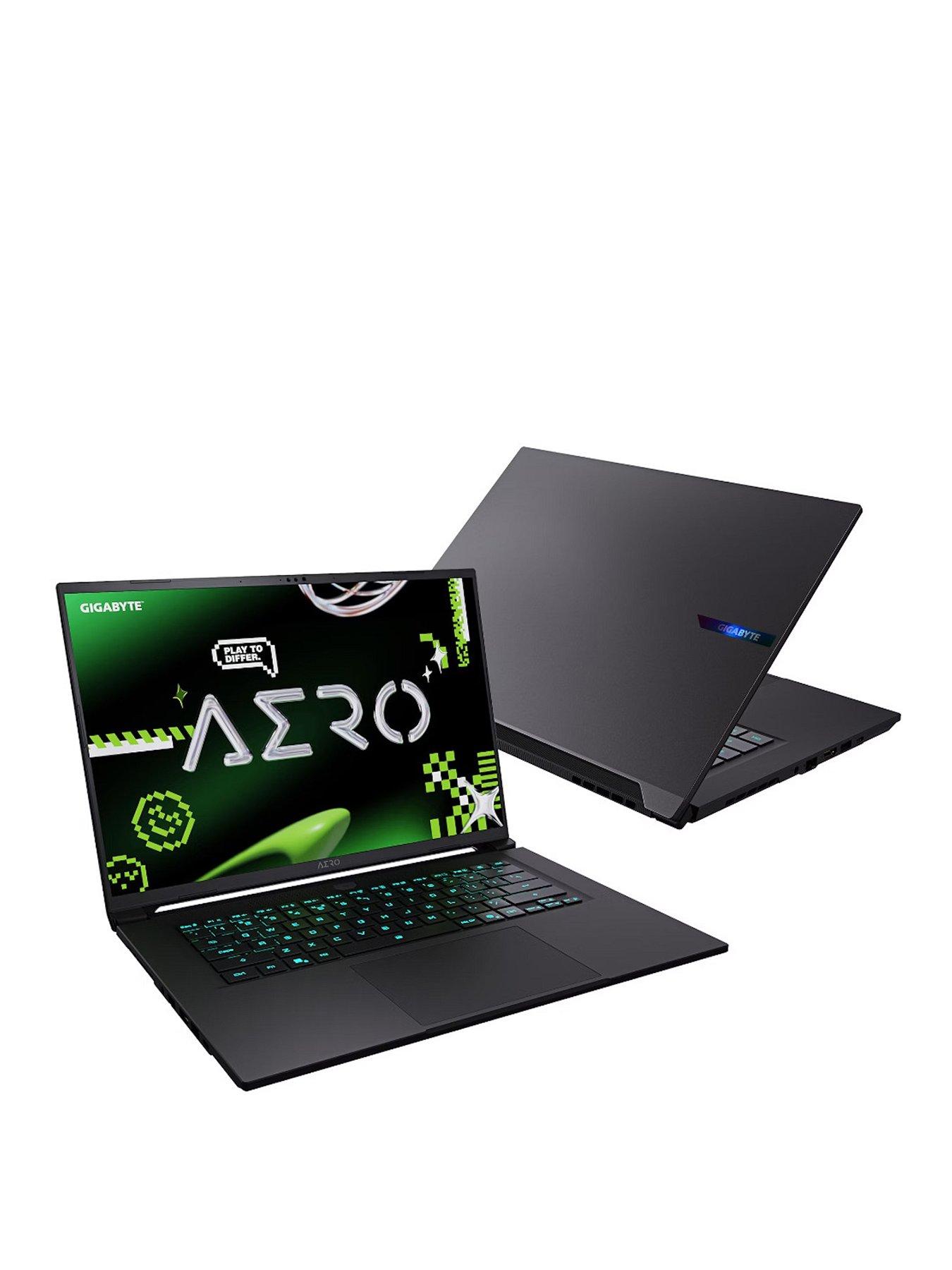 Image 2 of 7 of GIGABYTE AERO X16 1VH Copilot+ PC Gaming - 16in 165Hz QHD - GeForce RTX 5060 - AMD Ryzen AI 7 350 - Grey