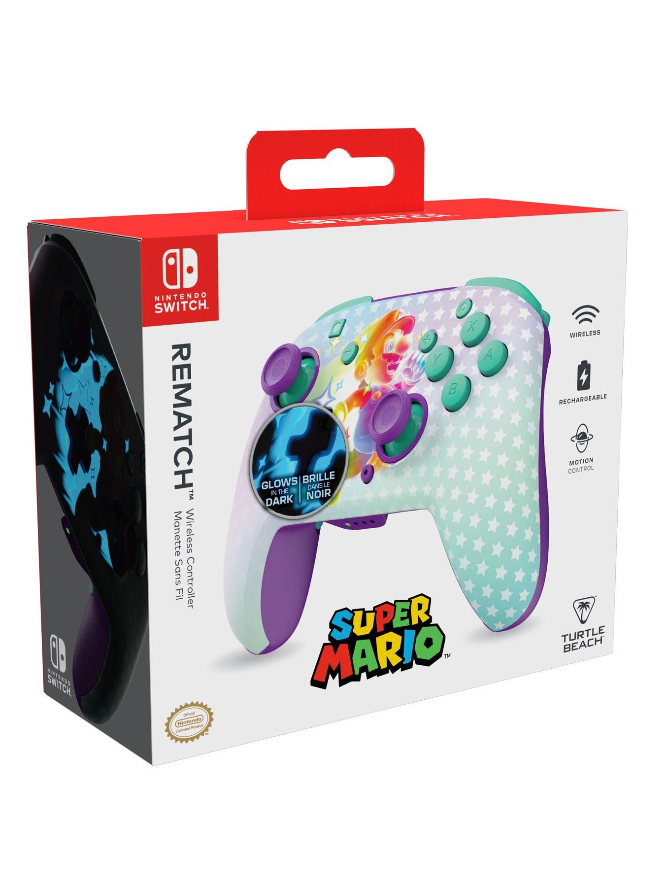 Image 2 of 8 of Turtle Beach Rematch Wireless Controller for Nintendo Switch&nbsp;-&nbsp;Invincible Mario