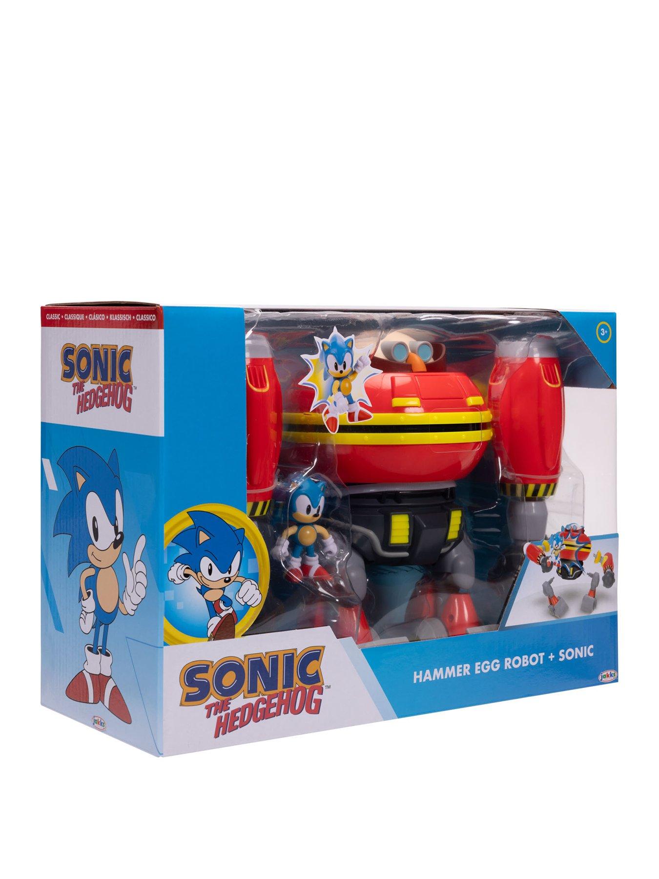 Sonic 2.5 Inch Deluxe Hammer Egg Robot Playset