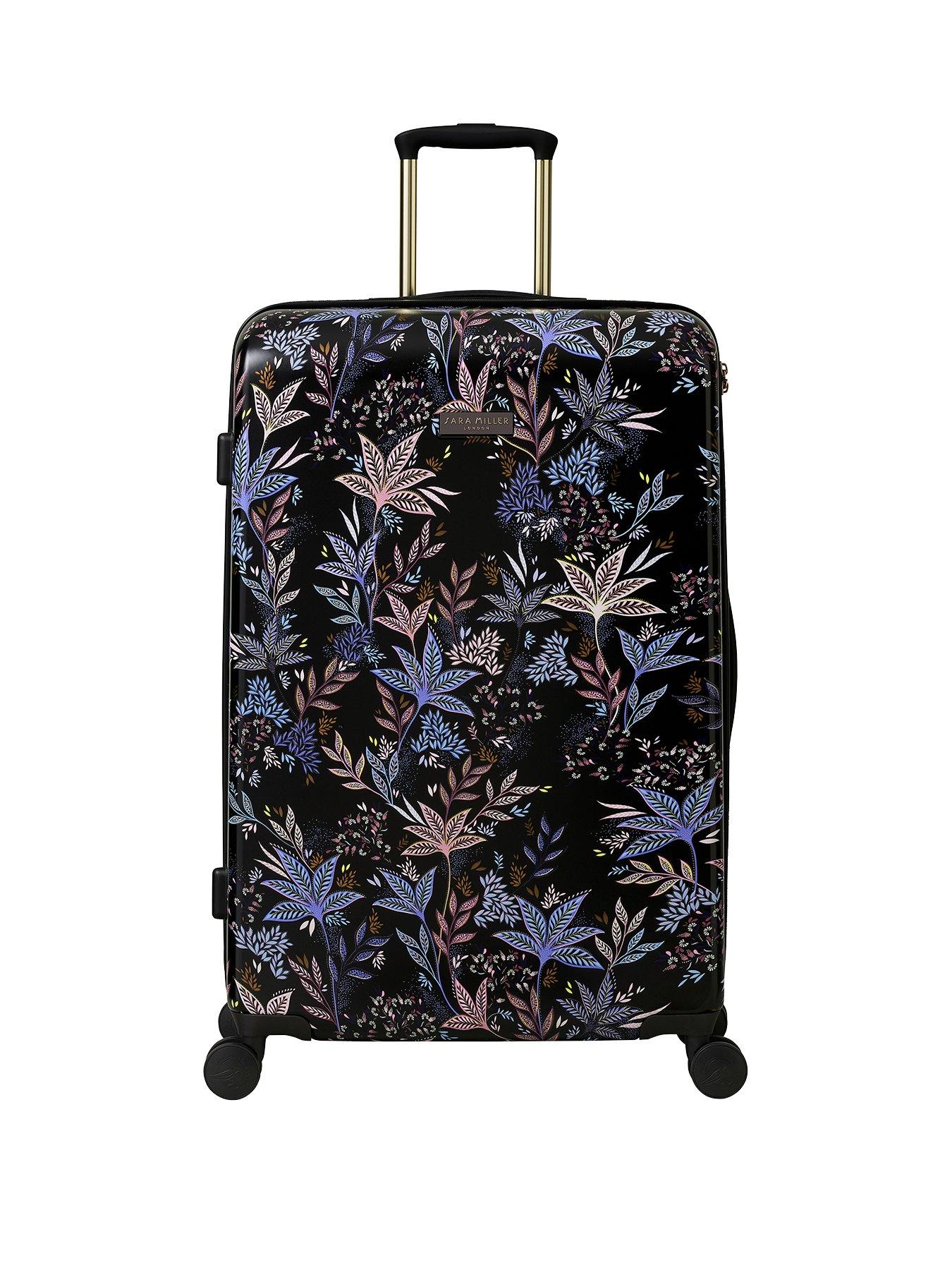 sara-miller-black-botanic-large-suitcase