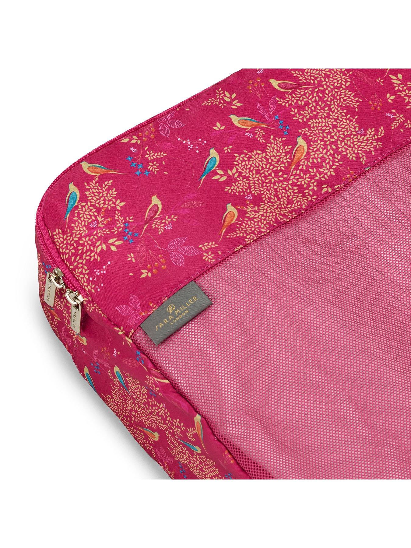Image 4 of 4 of Sara Miller Pink Chelsea Packing Cubes