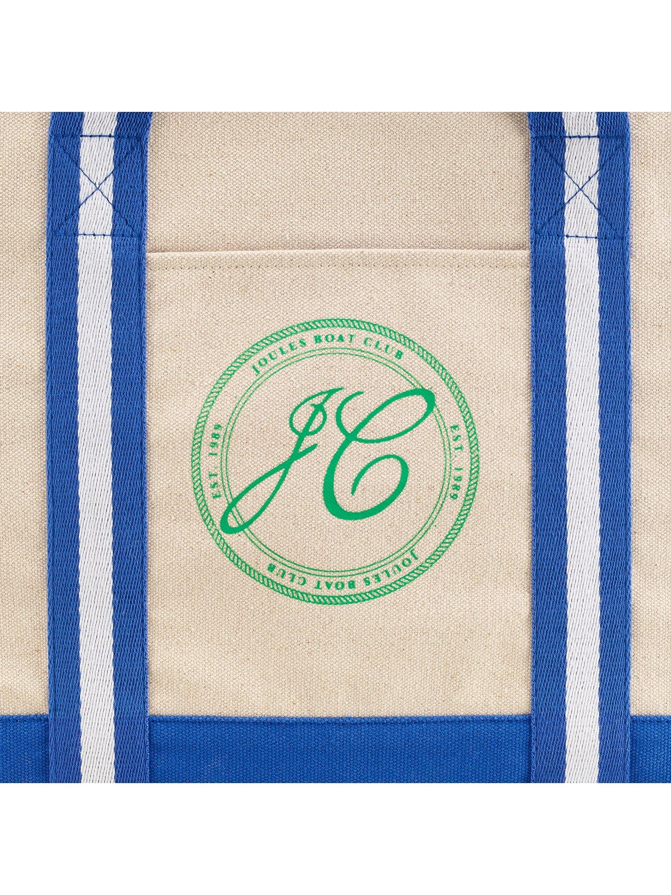 Image 5 of 7 of Joules The Boat Club Duffle - Cream/Blue