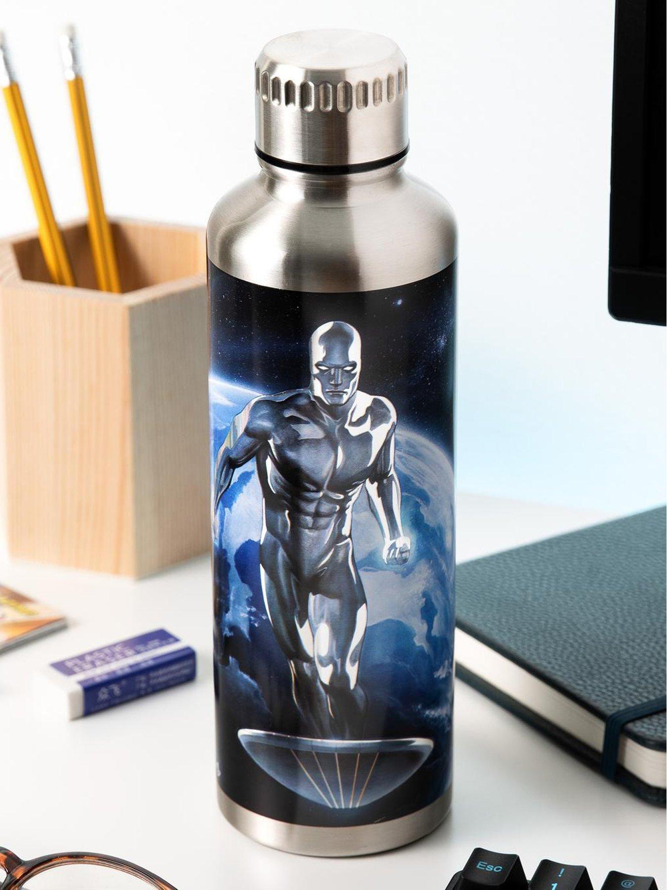 undefined Silver Surfer Metal Water Bottle