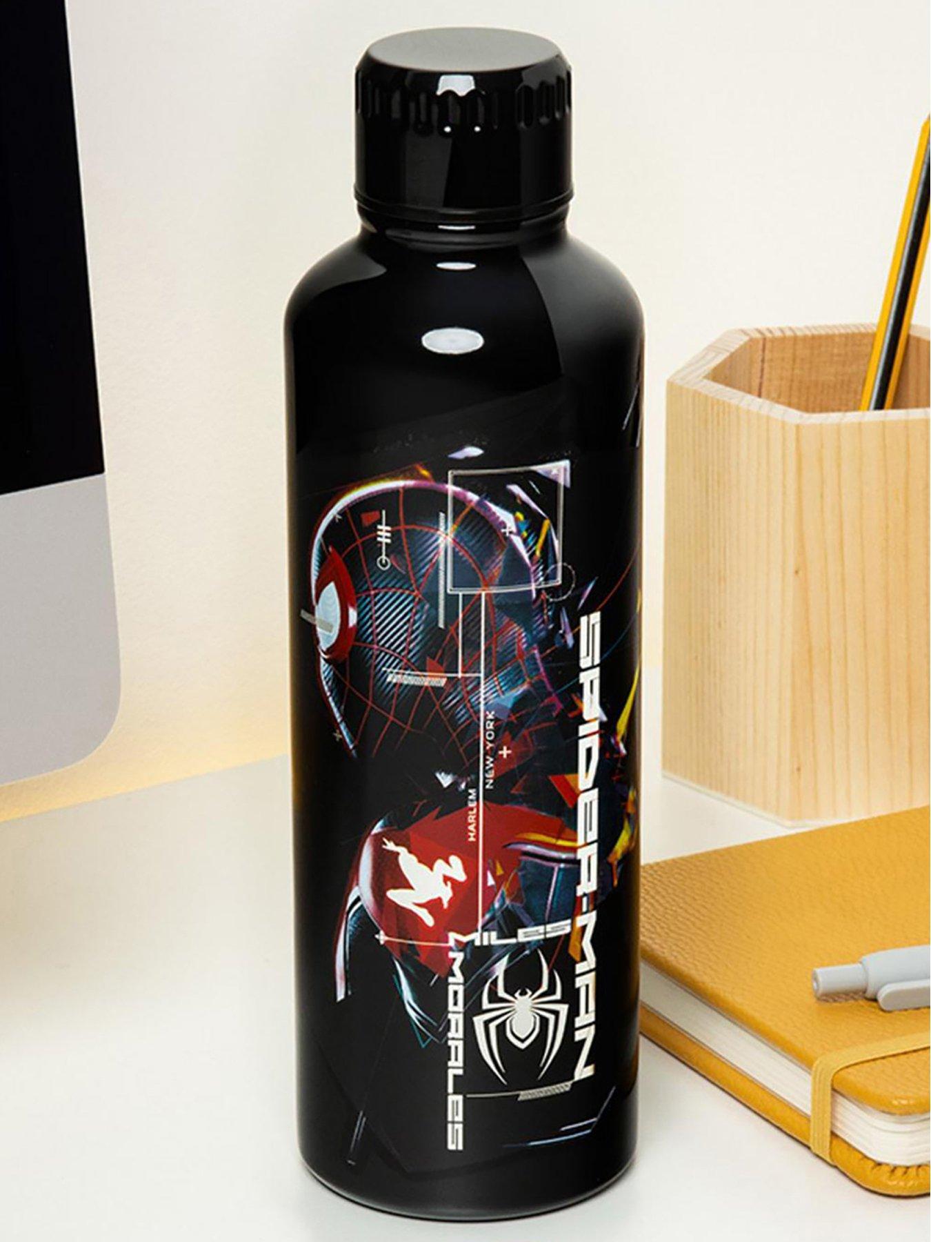 Image 4 of 5 of Marvel Spiderman Miles Morales Metal Water Bottle