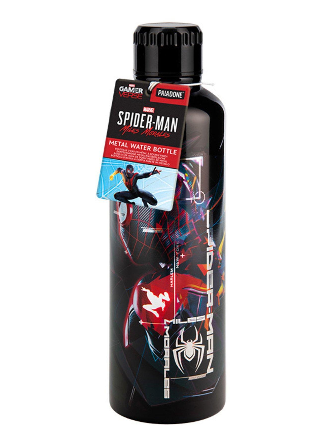 Image 5 of 5 of Marvel Spiderman Miles Morales Metal Water Bottle