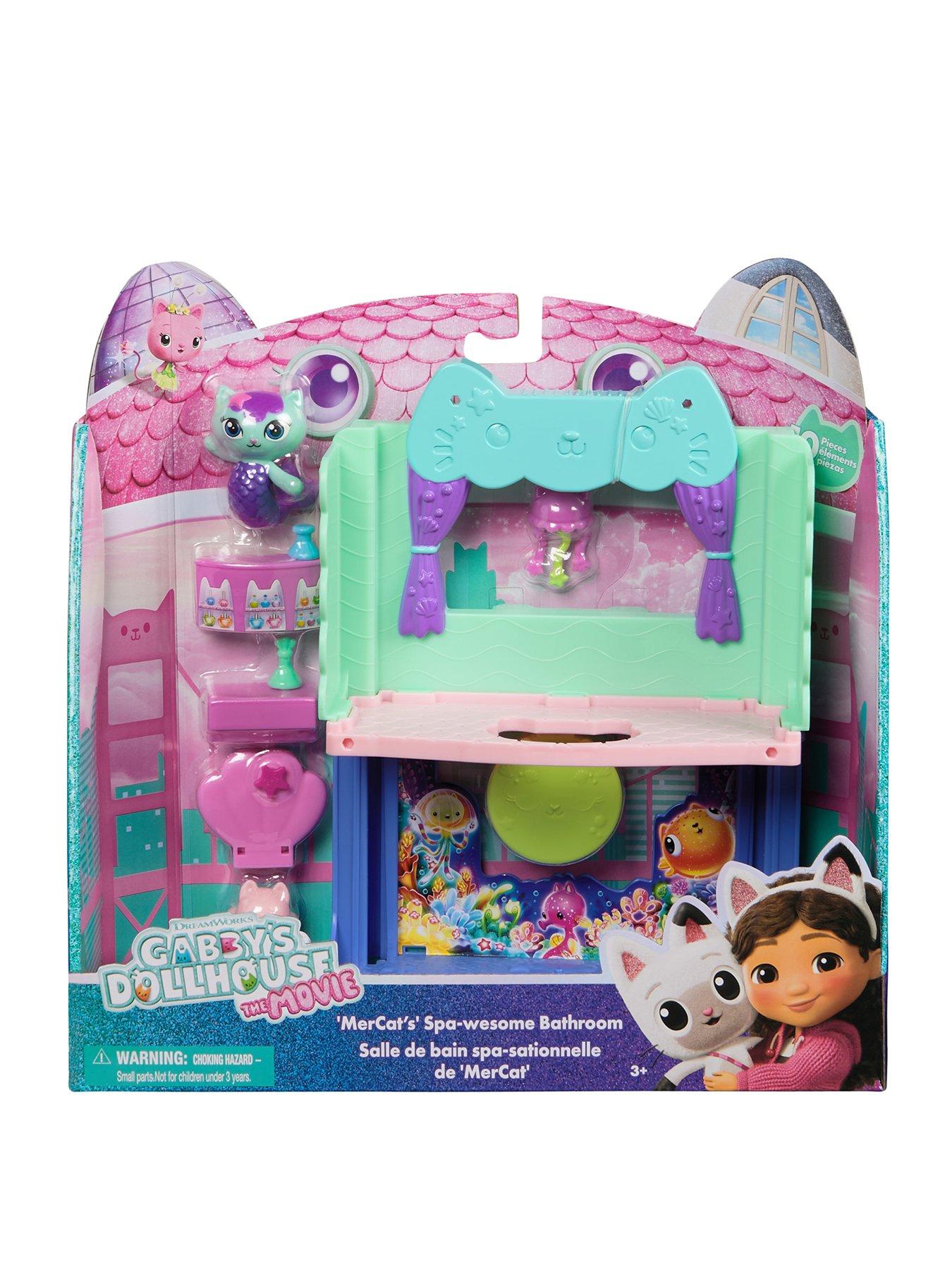 Gabby's Dollhouse Movie Bathroom Portal Room Solid