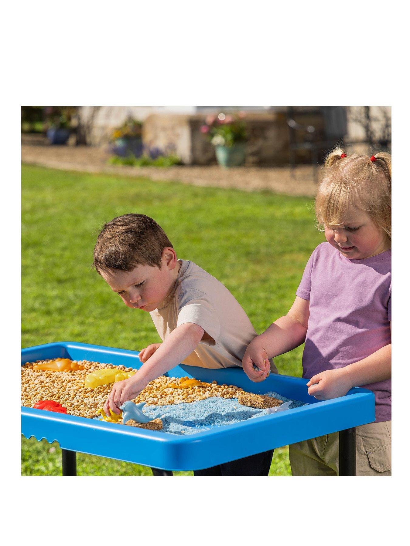 Toyrific Play Tray Messy Table for Indoor and Outdoor Play - Blue
