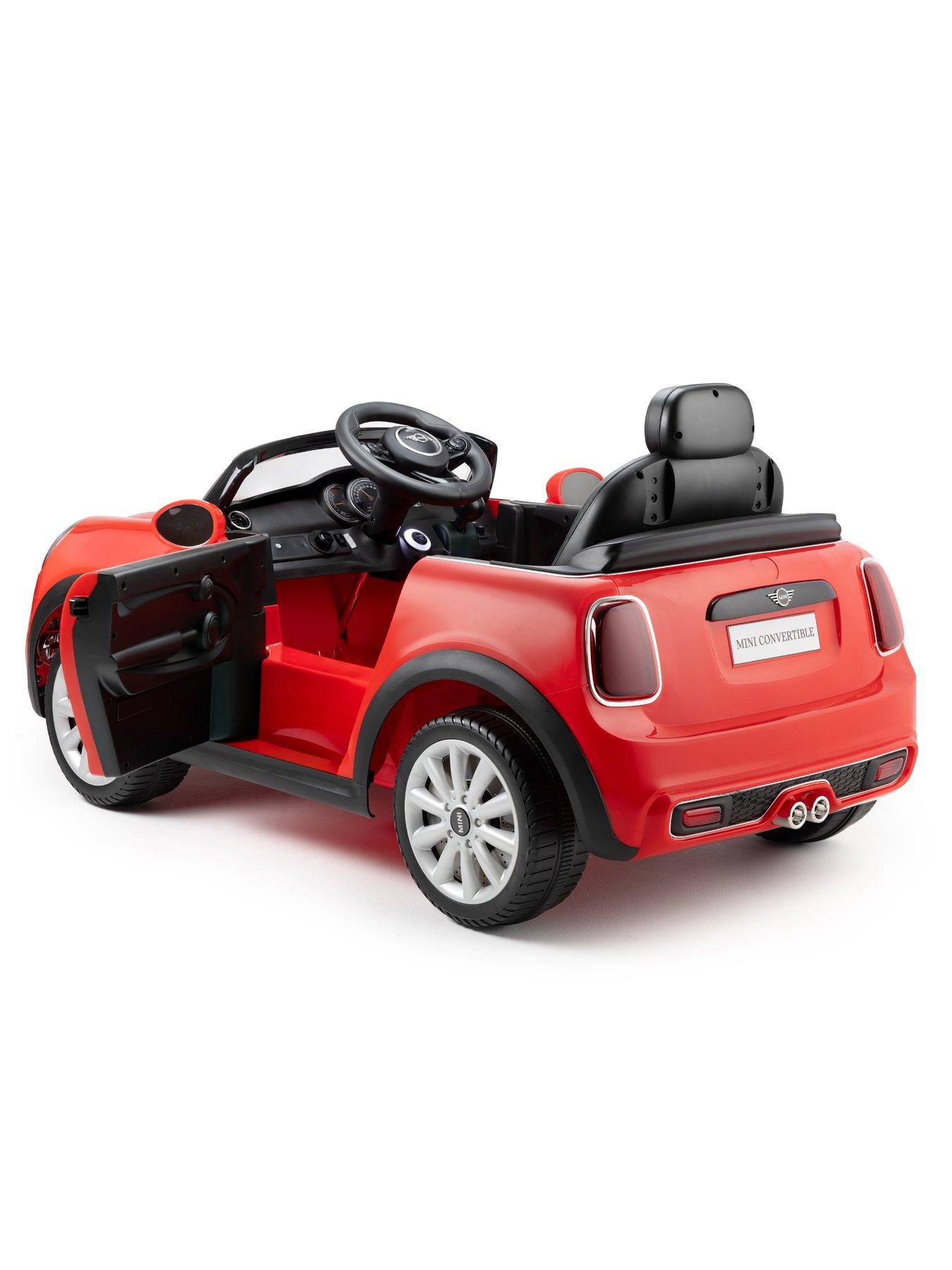 Image 5 of 7 of Mini Cooper Convertible Ride-On Car - Red