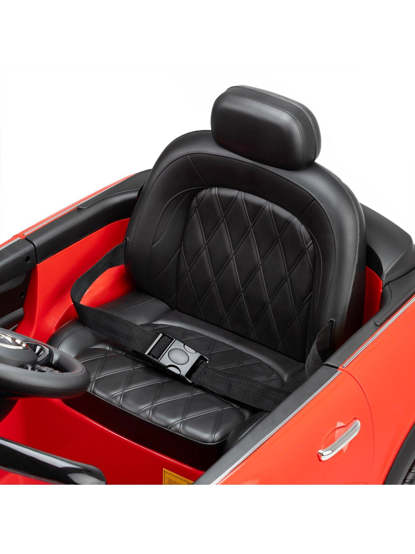 Image 7 of 7 of Mini Cooper Convertible Ride-On Car - Red