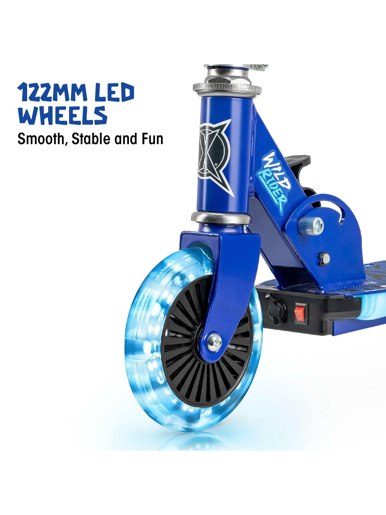 Image 5 of 7 of XOOTZ Wild Rider Light Up LED Scooter - Blue