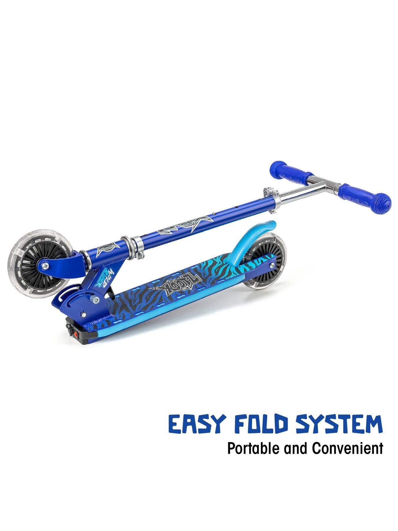 Image 6 of 7 of XOOTZ Wild Rider Light Up LED Scooter - Blue