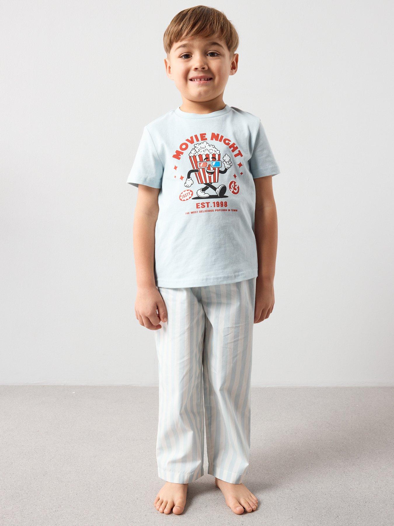 Image 4 of 6 of The Very Collection Boys 2 Pack Short Sleeve Pyjamas- &nbsp;Multi