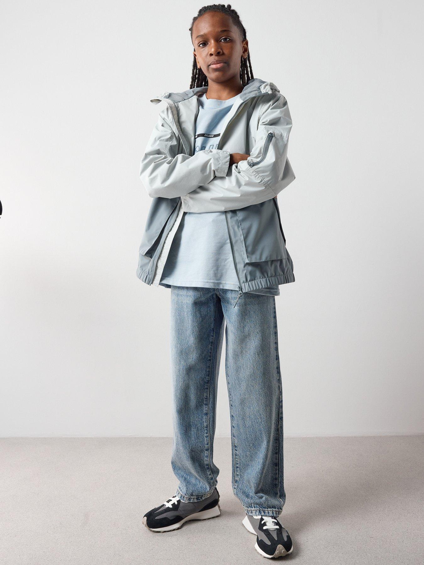  image of the-very-collection-boys-2-tone-zip-up-jacket-multi