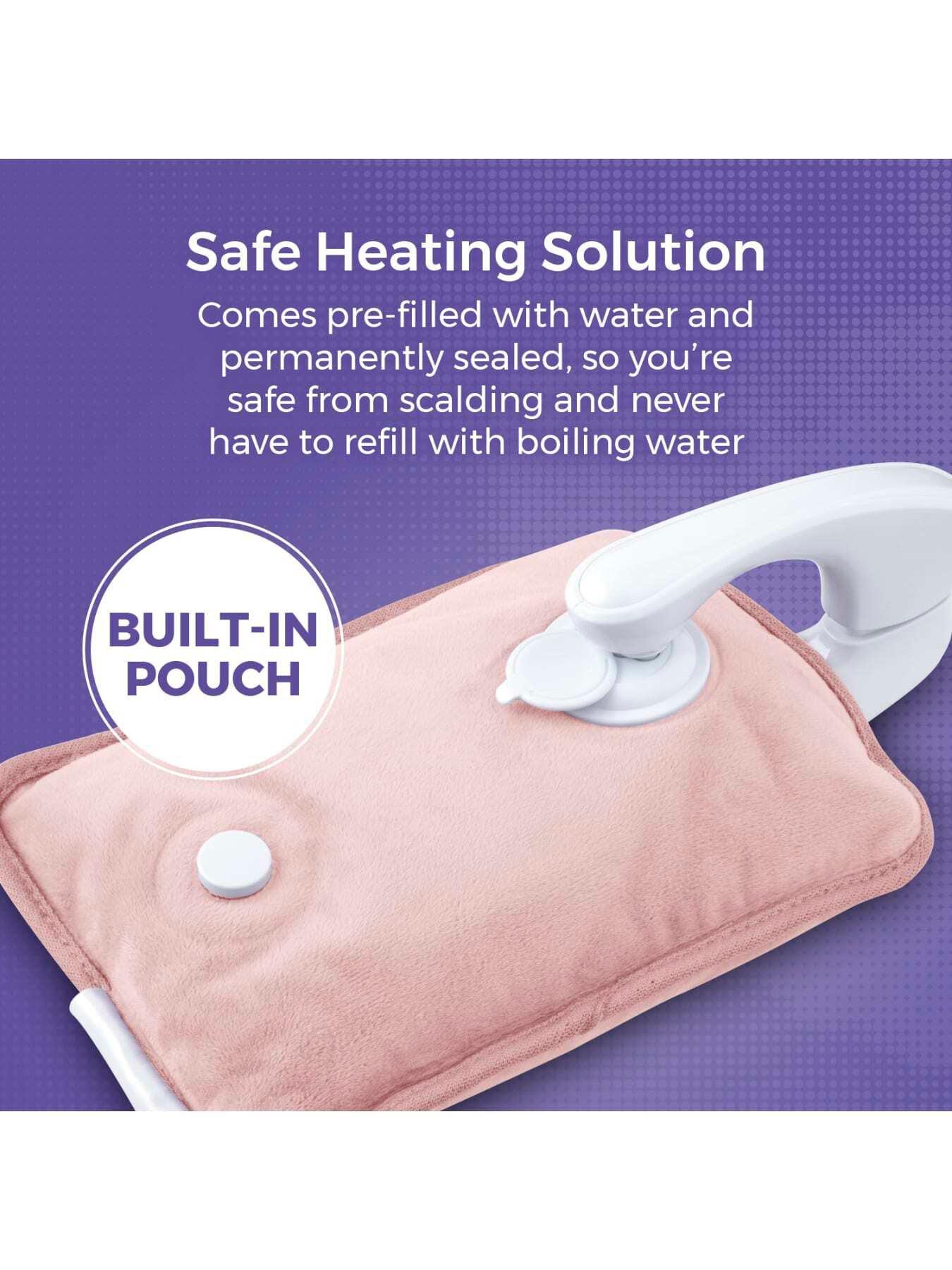 Image 3 of 7 of Carmen Spa Rechargeable Hot Water Bottle- Pink