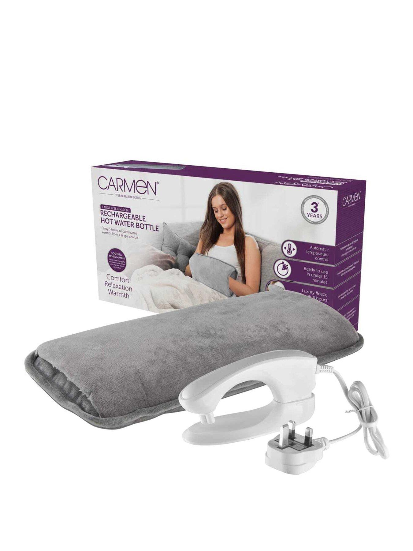 Image 2 of 7 of Carmen Spa Rechargeable Large Hot Water Bottle-&nbsp;Grey