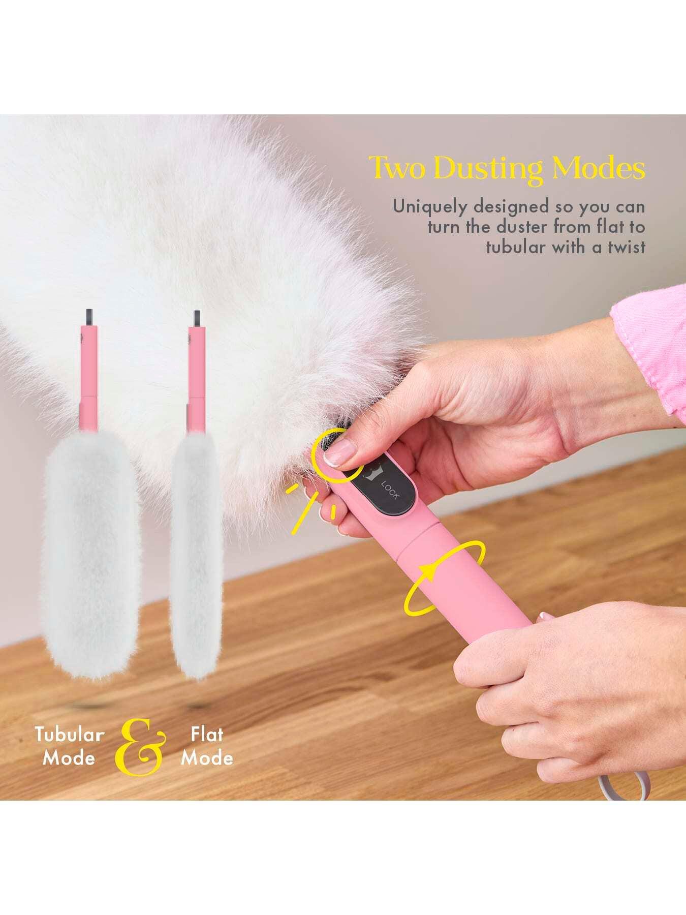  image of swan-lynseynbsp2-in-1-microfiber-duster-with-hanging-loop--nbsppink