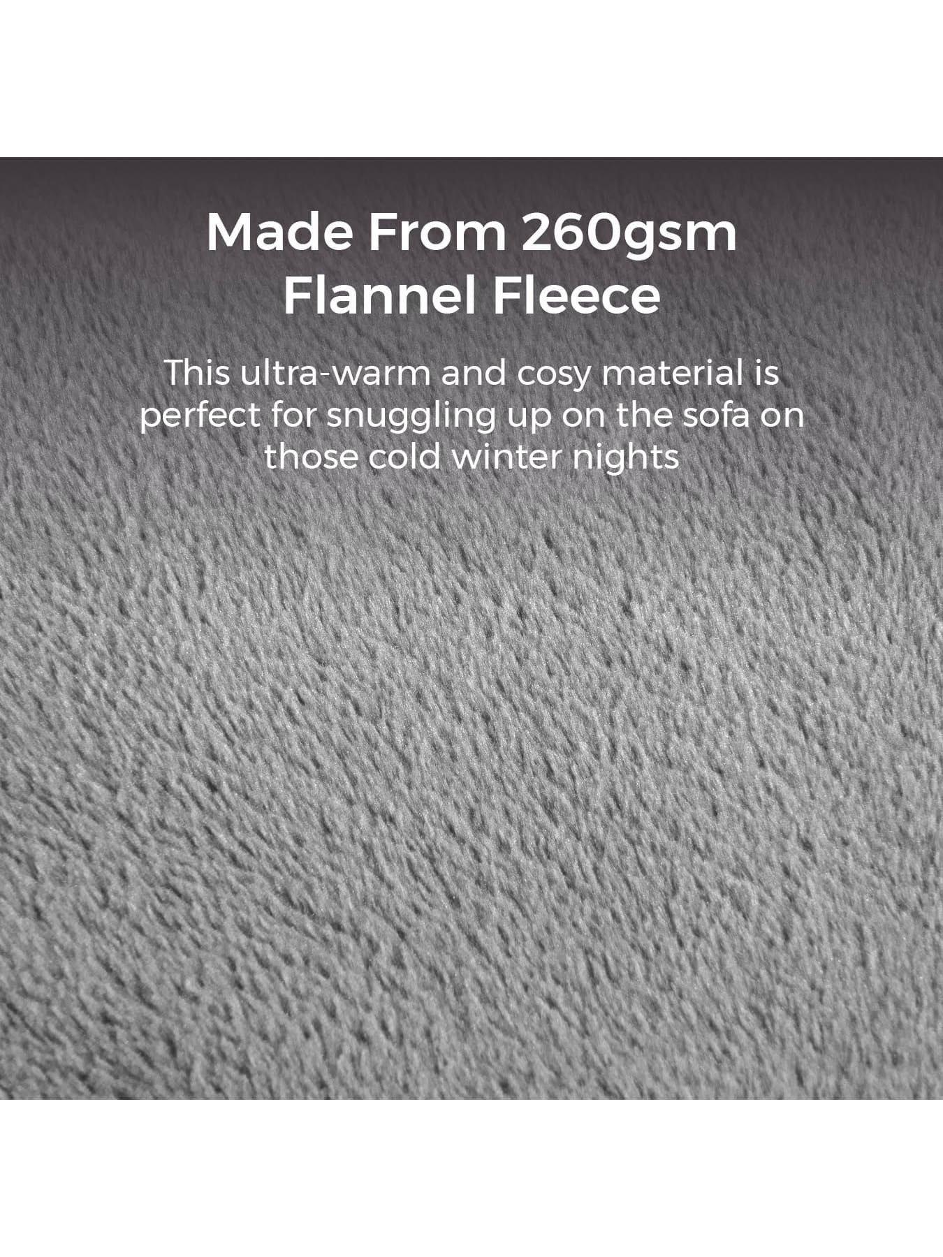 Image 2 of 6 of Carmen Heated Wearable Blanket- Grey