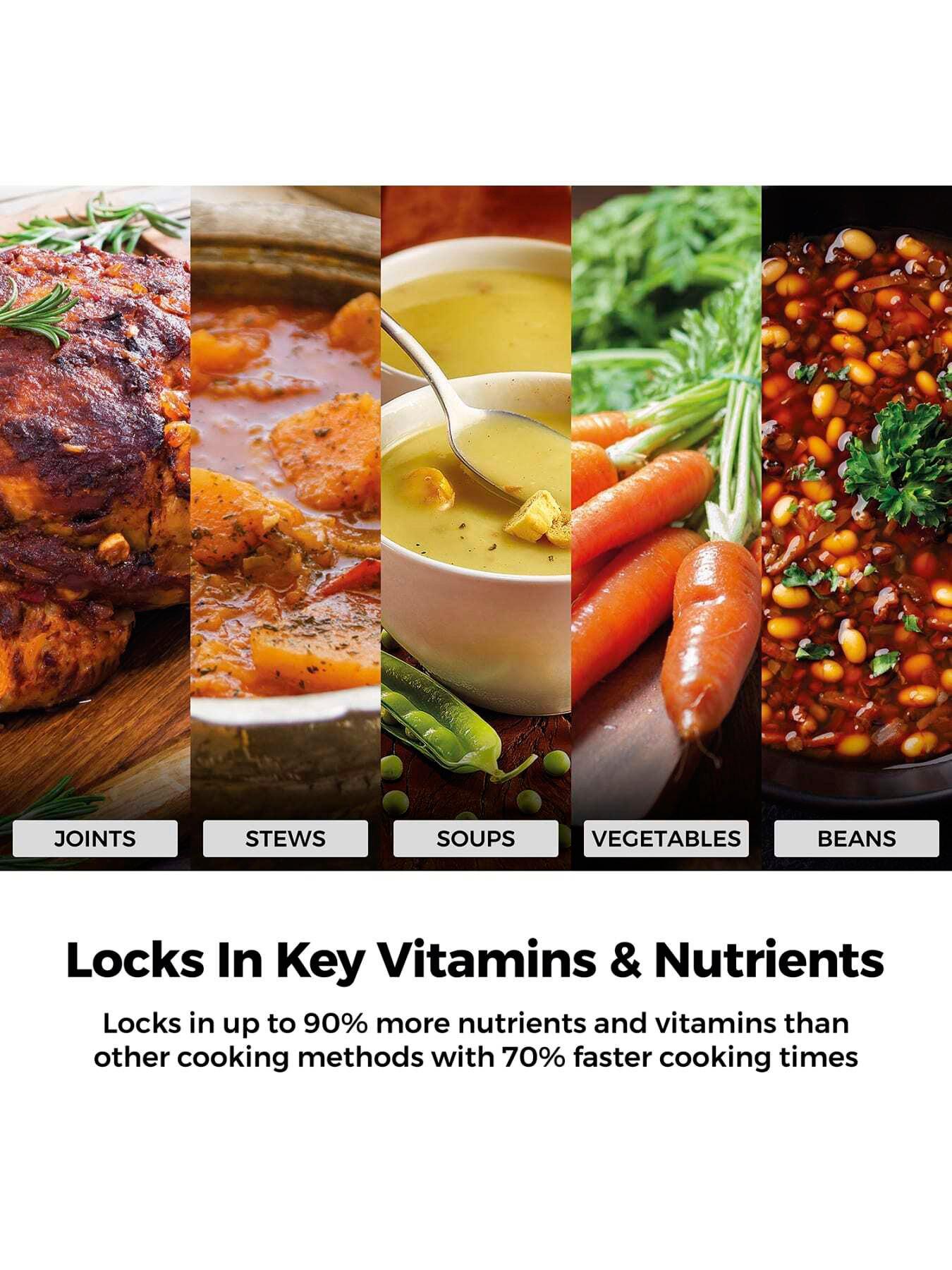 Image 2 of 6 of Tower 3l/20cm Pressure Cooker