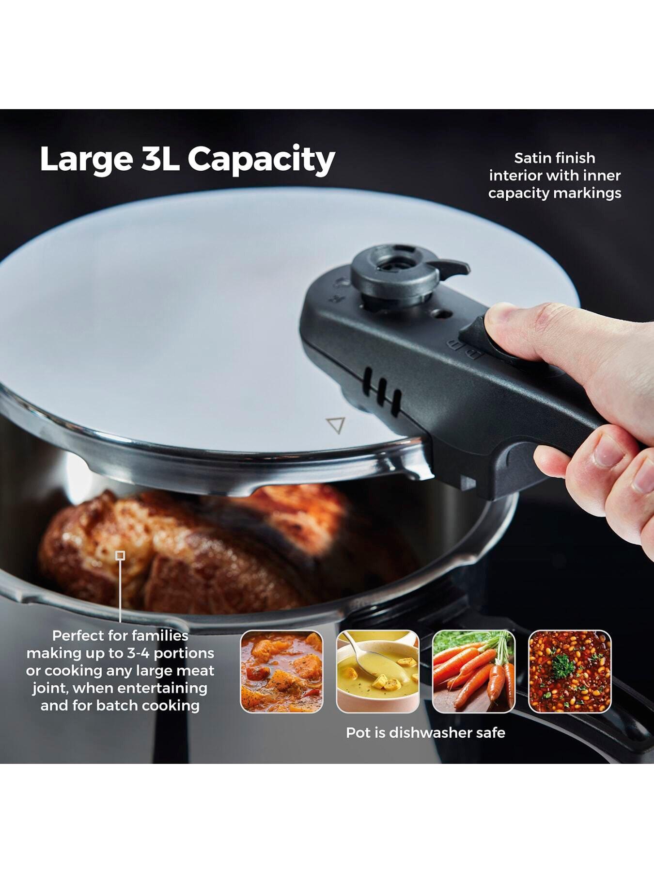 Image 4 of 6 of Tower 3l/20cm Pressure Cooker