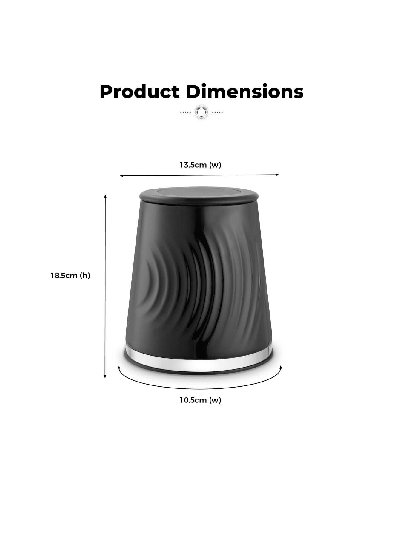Image 5 of 6 of Tower Sonar Set Of 3 Canisters