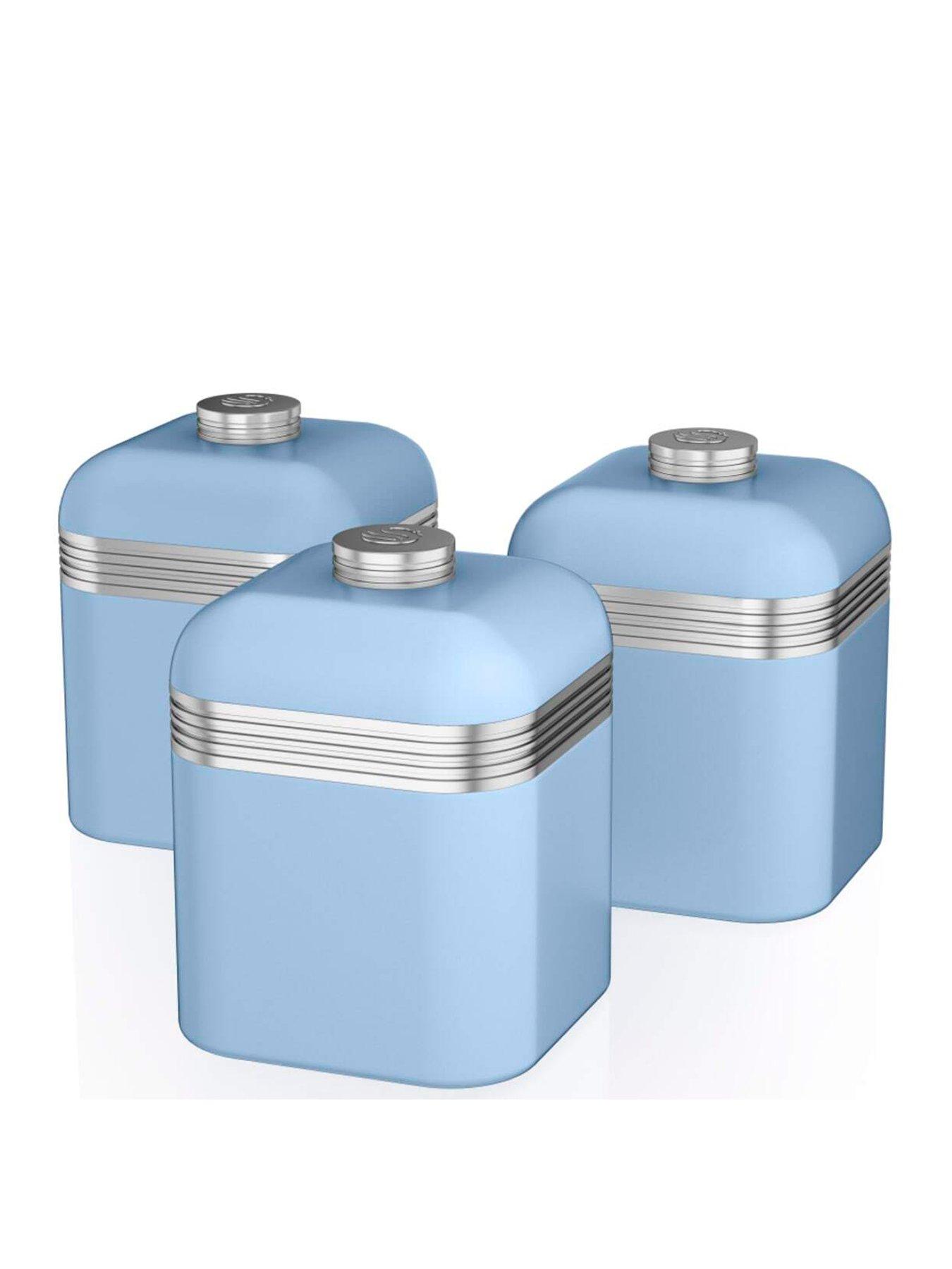 undefined Retro Set Of 3 Canisters