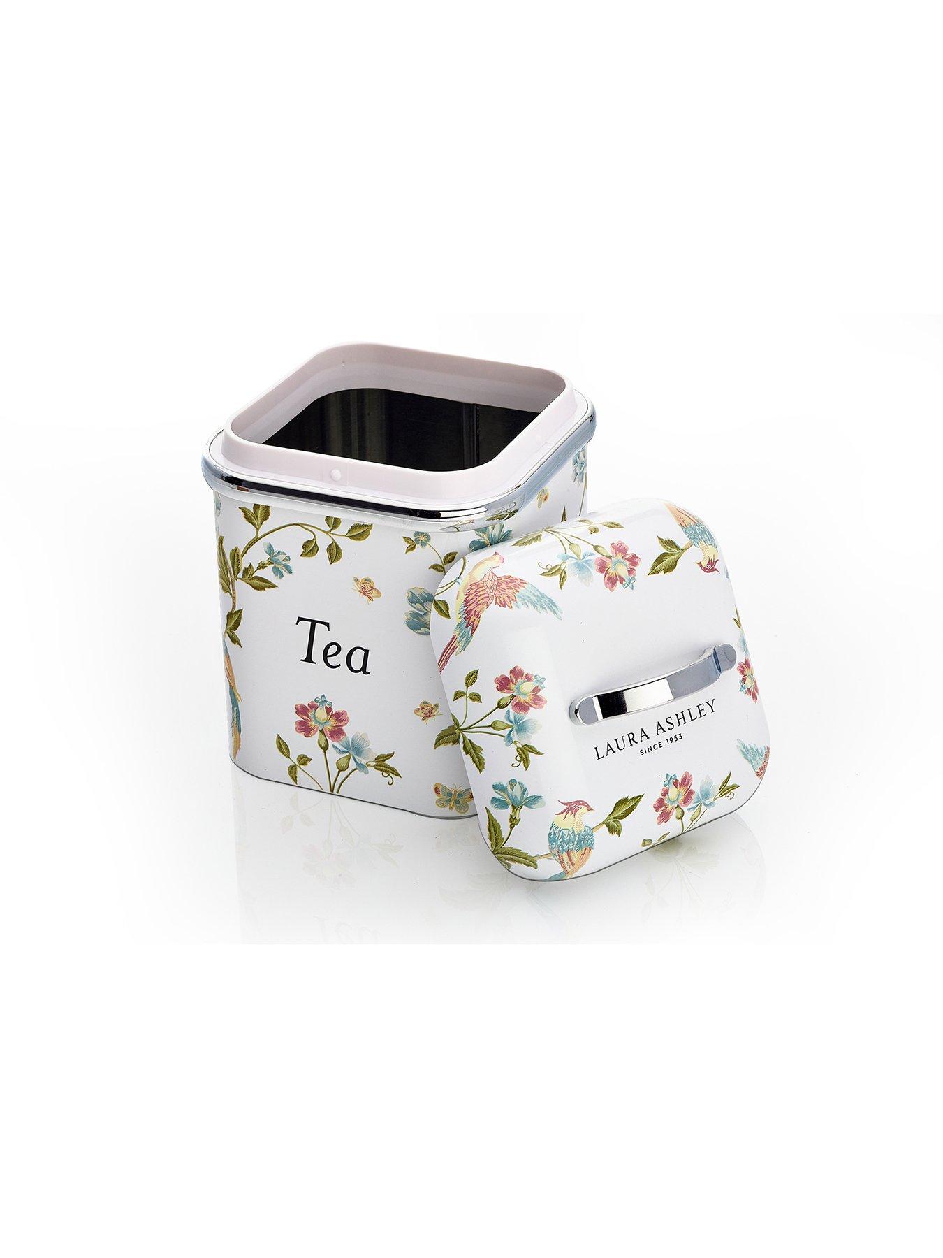 Image 4 of 6 of Laura Ashley 3 Canister Set - Elveden White