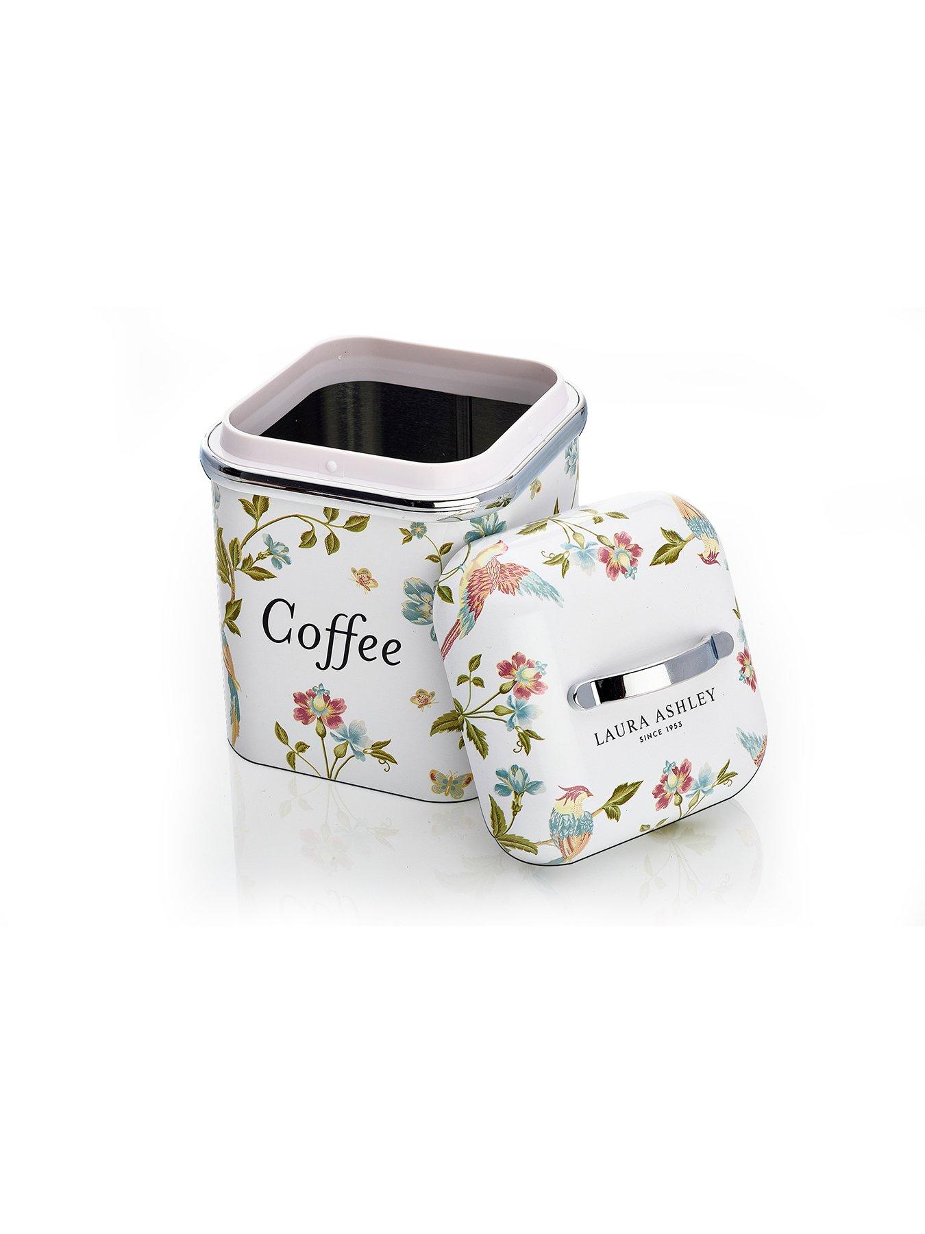 Image 5 of 6 of Laura Ashley 3 Canister Set - Elveden White