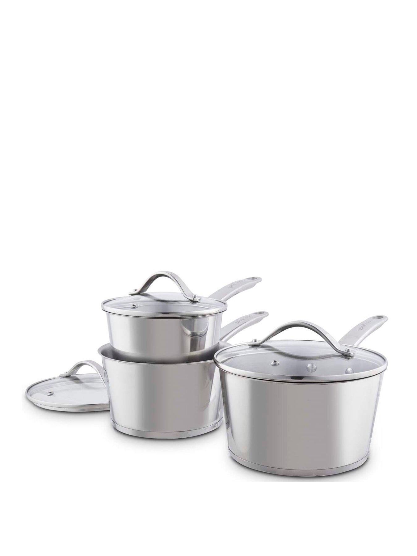 undefined 3 Piece Saucepan Set