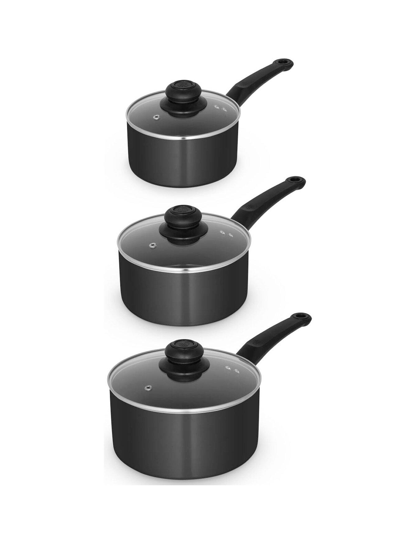 undefined Townhouse 3 Piece Saucepan Set