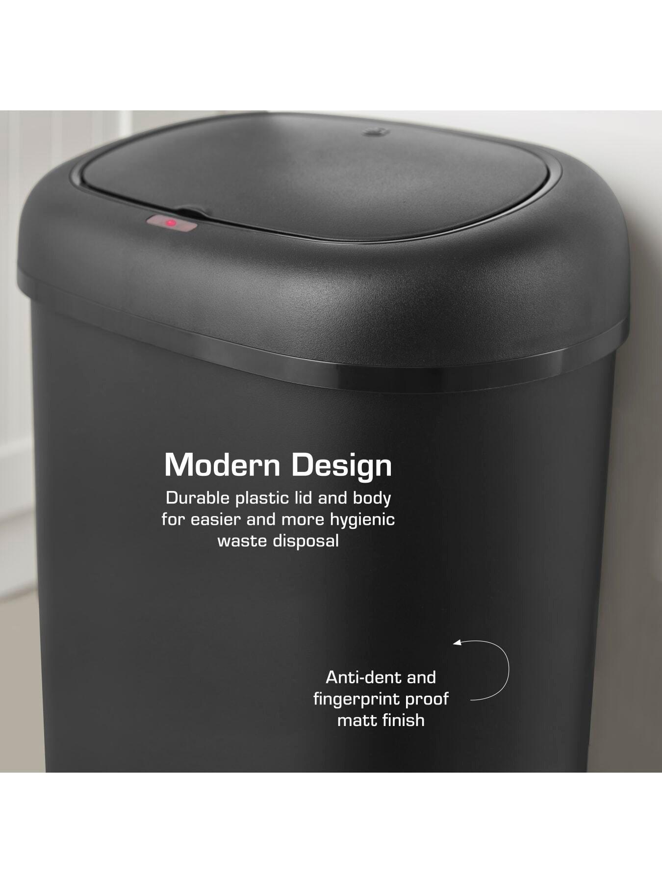Image 4 of 6 of Swan 55l Abs Sensor Bin - Black