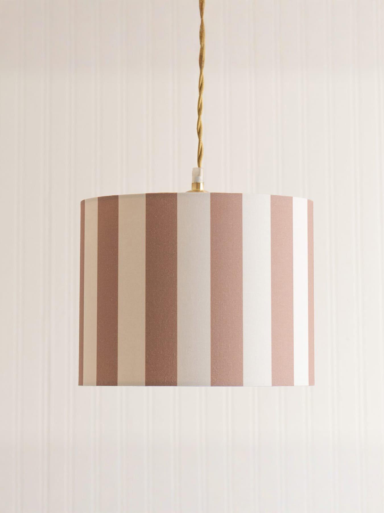 ValueLights Callie Small Colour Clash Shade In Natural And Brown